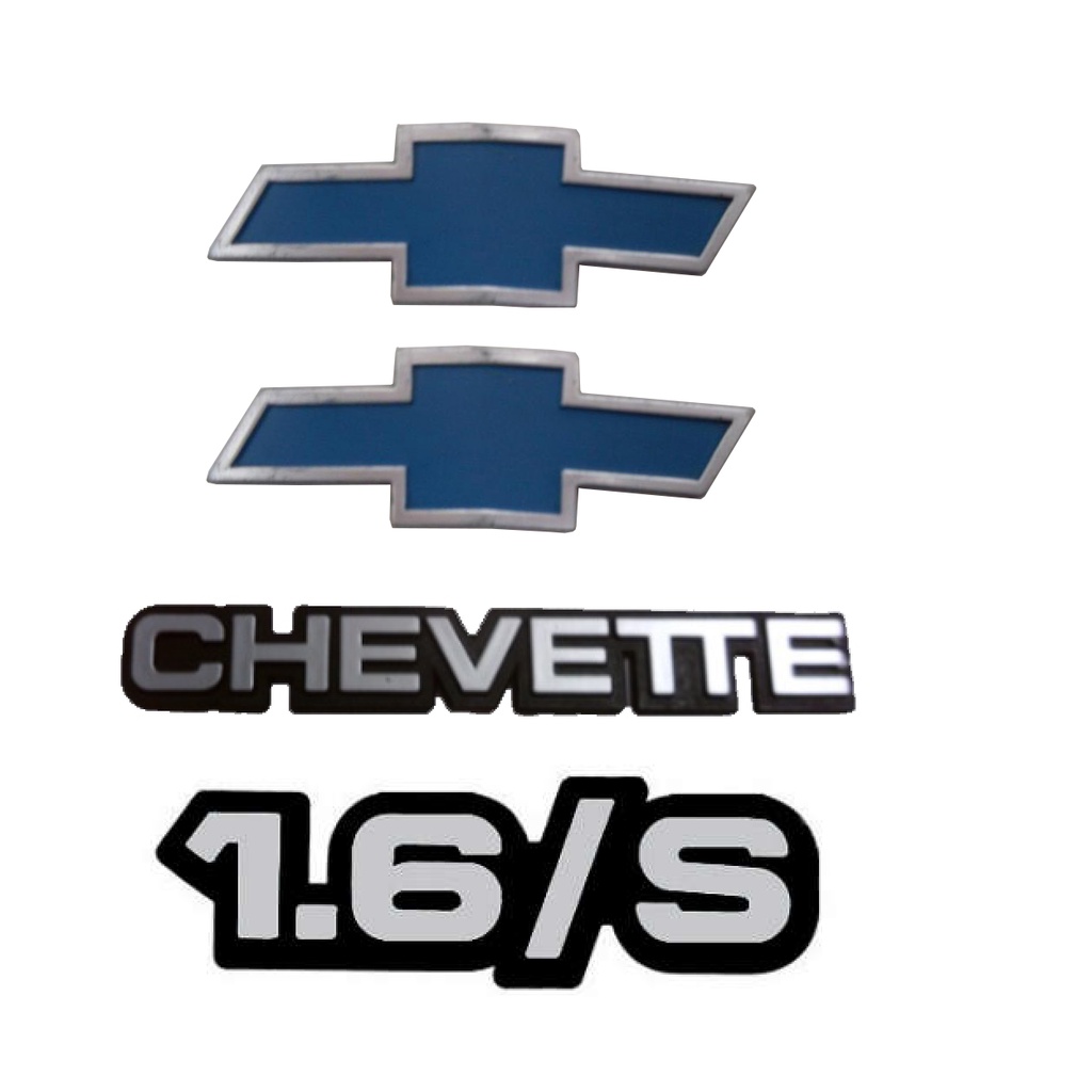 Emblemas Kit Chevette- 2 Grades 1 Chevette 1 1.6/s