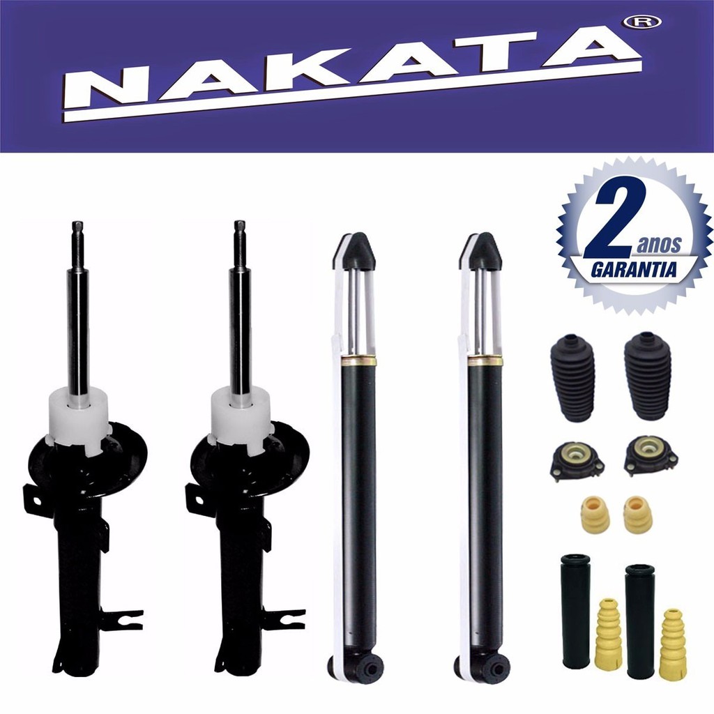 04 Amortecedor Nakata Ecosport Manual 2003 Até 2012 + Kit