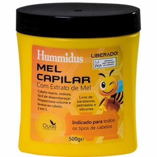 Mel Capilar 2 em 1 Com Extrato de Mel 500g Hummidus - Liberado