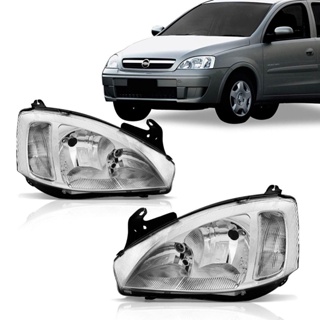 Par Farol Corsa Montana 2003 2004 2005 2006 2007 2008 2009 2010 2011 2012 Pisca Raiado Cromado em Oferta na Shopee