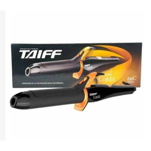 Modelador De Cachos Taiff Curves 1 1/4 Bivolt grande 32 mm