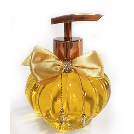 Saboneteira Vidro Dijon 230ml com Válvula Cromada Luxo em Oferta na Shopee