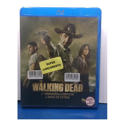 The Walking Dead 1,2,3,4 Temporada - Bluray Usado