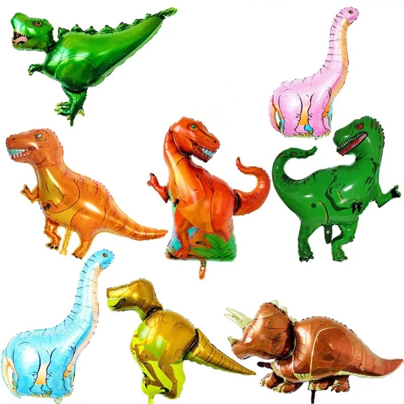 2 Balão Metalizado Dinossauro Brachiosaurus Jurassico Rex Tiranossauro Triceraptos Ceraptos Boneco Inflavel  Dinossauro em Oferta na Shopee