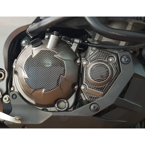 Protetor Adesivo 3d Motor Relevo Moto Kawasaki Versys 1000