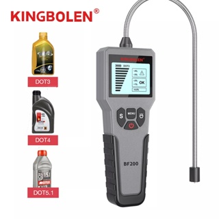 KINGBOLEN BF200 Fluido De Freio Testador Display LCD Digital DY23B Além Do Ponto 3/4/5.1 Automotivo Ferramenta De Teste BF 200 obd em Oferta na Shopee
