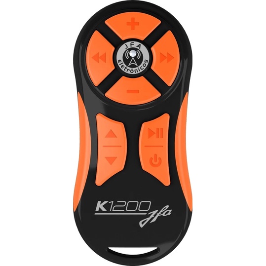 Controle Longa Distância Jfa K1200 Preto E Laranja