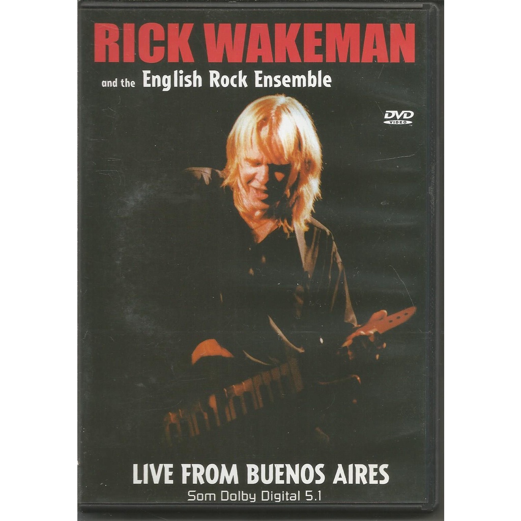 Rick Wakeman - Live from Buenos Aires - DVD USADO