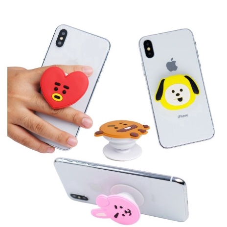 Download Bts Bt21 Led Popsocket Bahan Karet Desain Rebound Lambat ...