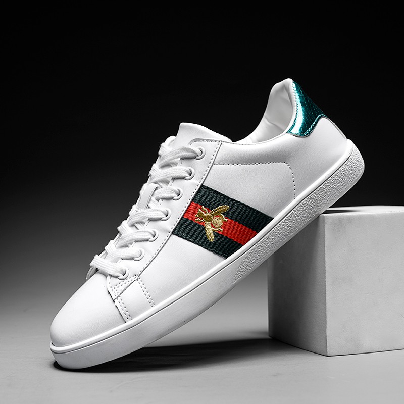 gucci white shoes mens