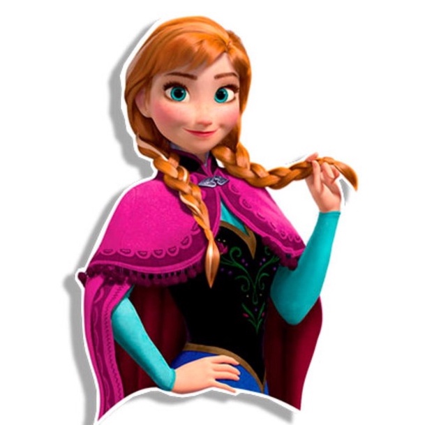 10 Aplique Anna e Elsa Frozen Modelo 2 (7cm) Shopee Brasil