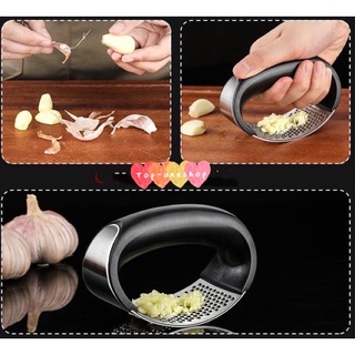 Espremedor Amassador Triturador De Alho Inox
