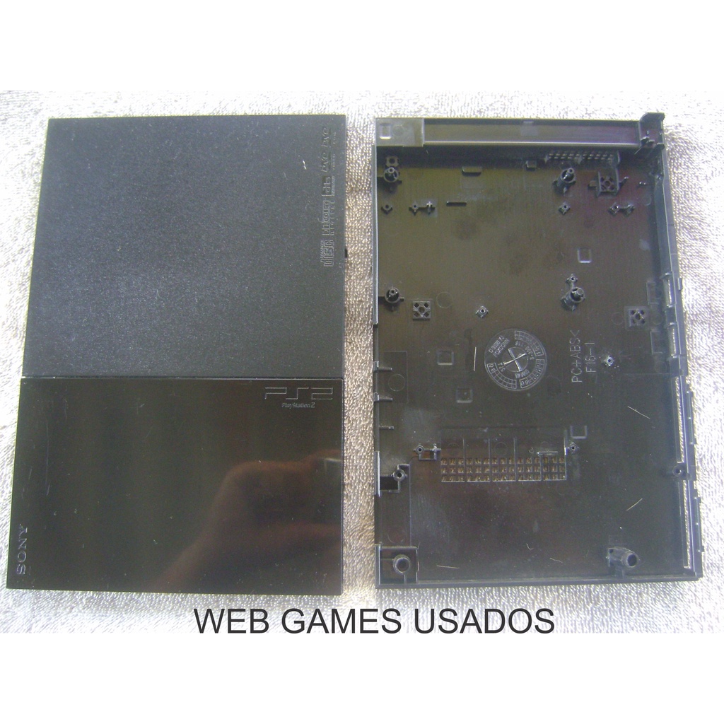 Com Detalhe! - Carcaça Ps2 Fat 50001 - Xz10 - Escorrega o Preço