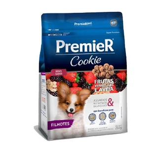 Premier Cookie Filhotes Frutas Vermelhas 250G