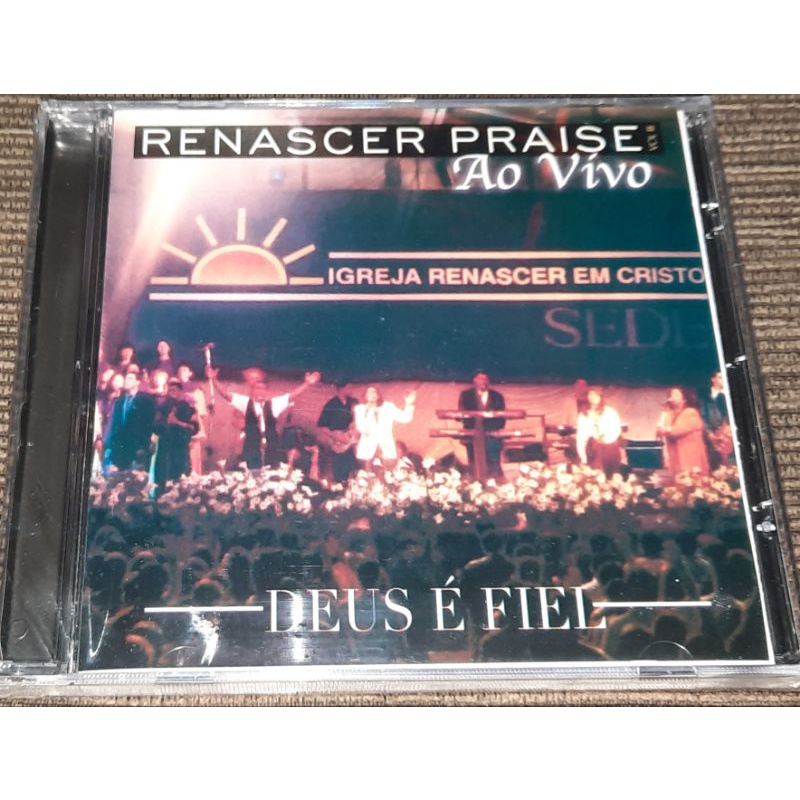 Cd Renascer Praise 3 Ao Vivo Deus é Fiel original lacrado C/ 1627