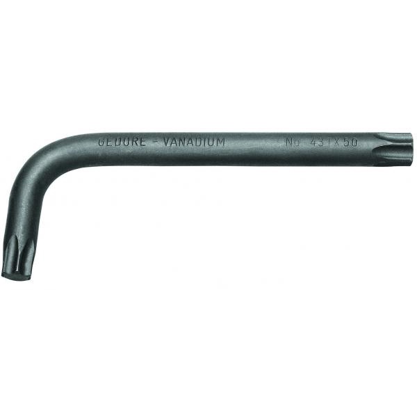 Chave L Torx Longa Gedore T15 (Gtx) 43txl-T15