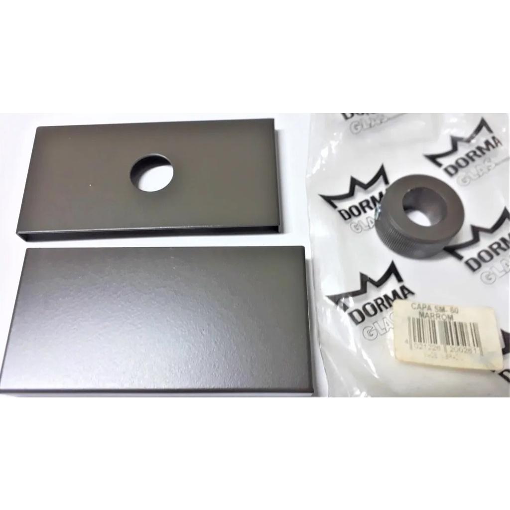 Capa Para Trinco De Piso Marca Dorma Mod. Sm1060 Cor Marrom
