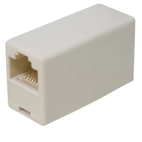 Emenda para Cabo de Rede RJ45 Internet Lan Modem Fêmea x Fêmea Unidade