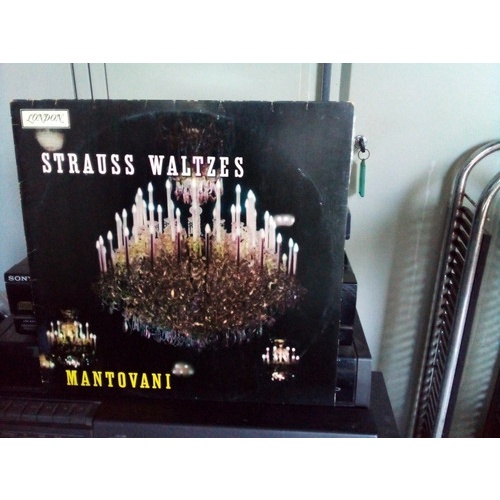 Lp Mantovani Strauss Waltzes