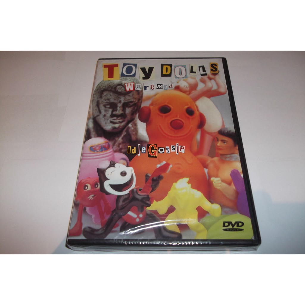Dvd - Toy Dolls - We´re Mad + Idle Gossip - Lacrado