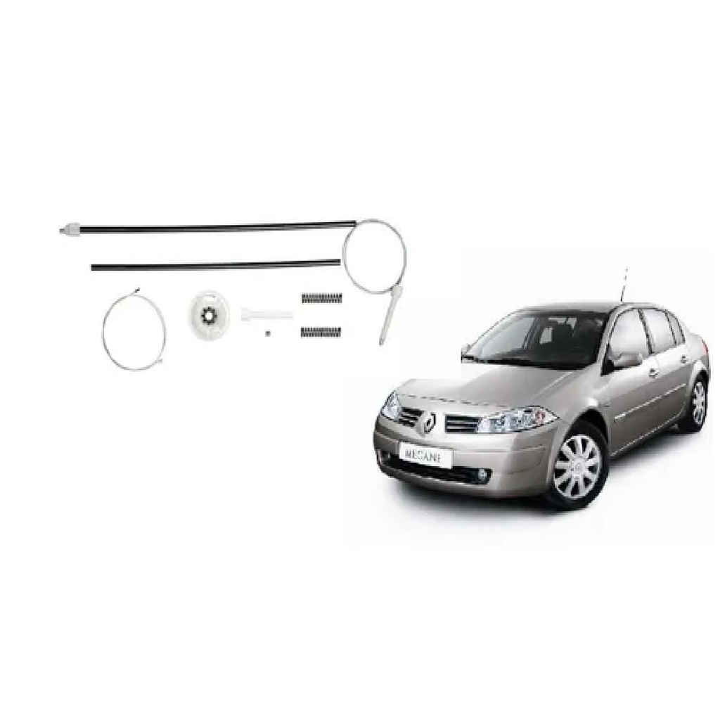 Kit Reparo Máquina Elétrico Megane Dianteiro 1996 á 2006