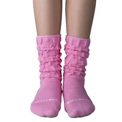 Meia Fitness sem costura VISTHO Rosa 33/38