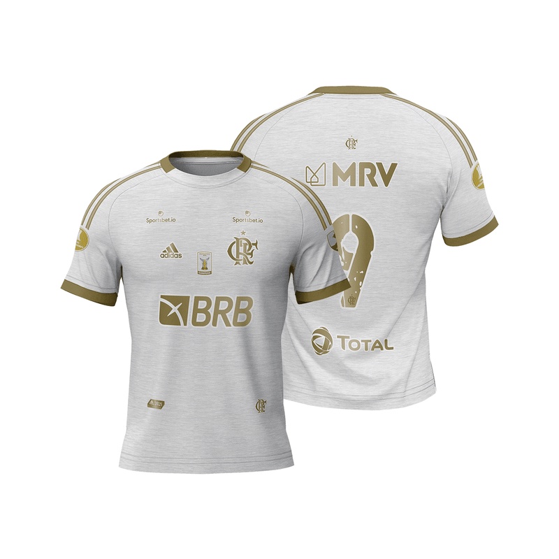 Camisa Camiseta Time Flamengo Gold Especial | Shopee Brasil