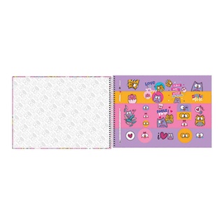 Caderno Cartografia Capa Dura 80f - Love