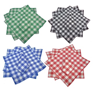 Guardanapo Xadrez Coloridos O Mais Vendido em Oferta na Shopee