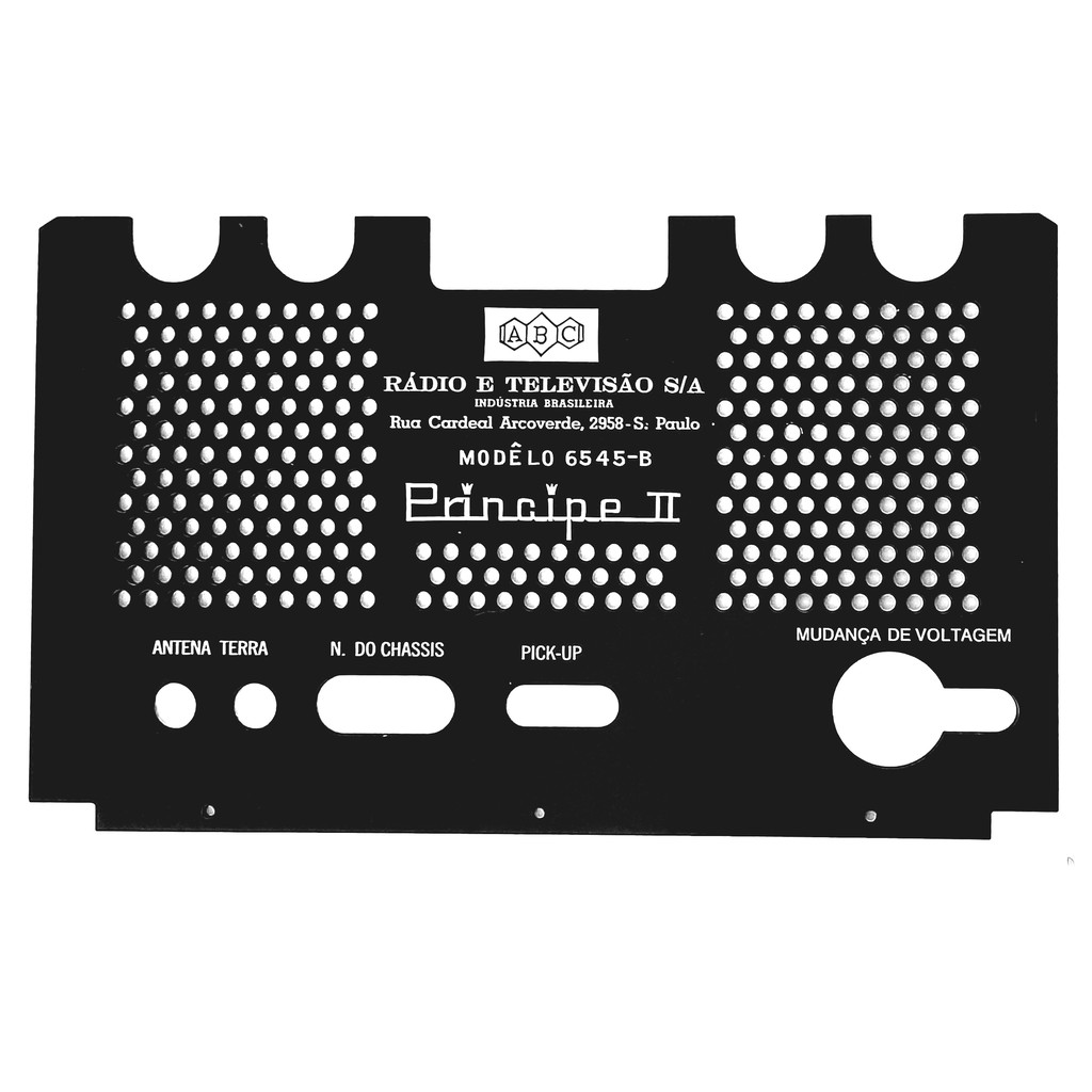Tampa Tras. Rádio ABC Príncipe II (2)-Mod.6545