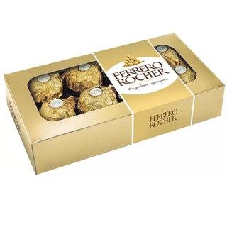 Bombom Ferrero Rocher 100g Com 8 Unidades - Ferrero 7861002900117