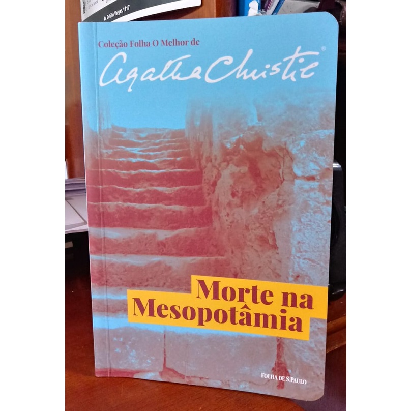 Livro Morte na Mesopotâmia; Agatha Christie