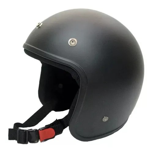 Capacete Custom Aberto Etceter Seven Eight Fosco com Viseira Bubble -  Capacete de Moto - Magazine Luiza