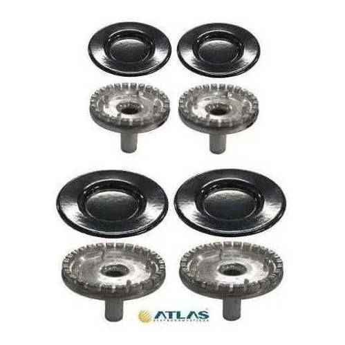 Kit Espalhador + Sorvetes Fogão Atlas Fastcook - 4 Bocas