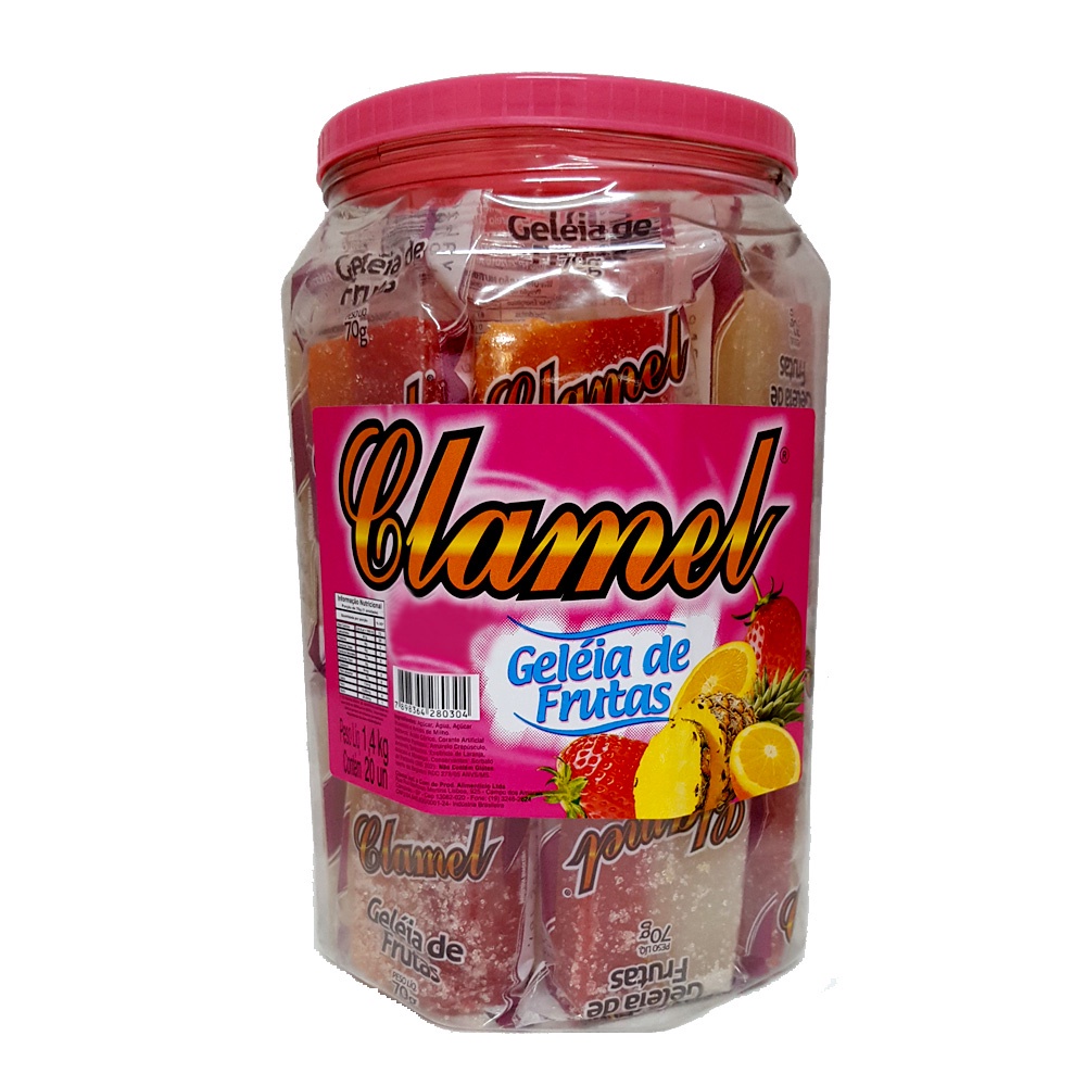 Geléia de Frutas c/20 - Clamel