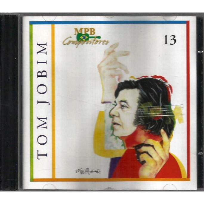 1276 Mcd- Cd Original 1997- MPB Compositores- Nº. 13- Tom Jobim- Musica Popular Brasileira