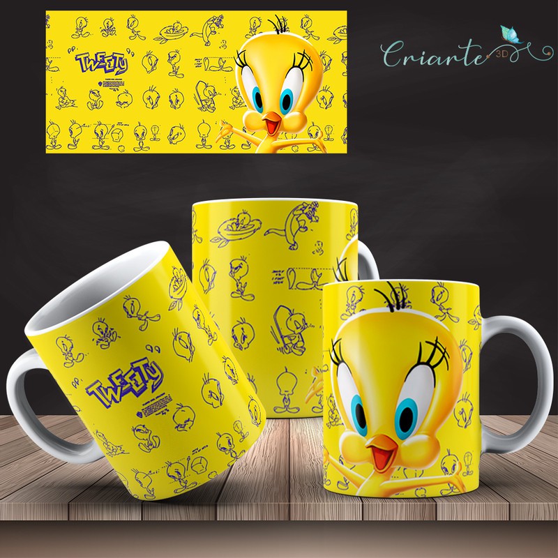 Caneca Porcelana Coleção Looney Tunes #15