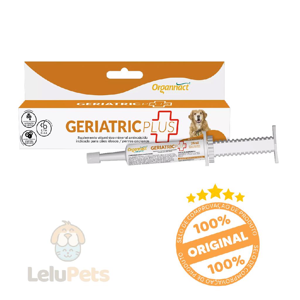 Suplemento Para Cães Idosos Organnact Geriatric Plus 28ml em Oferta na Shopee