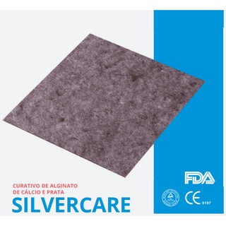 Silvercare - Curativo de Alginato de Cálcio e Prata 1 unid 10X10 AA16066 - Vitamedical