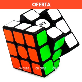 Cubo Mágico Profissional 3x3x3 Qiyi Sail W Preto - Original em Oferta na Shopee