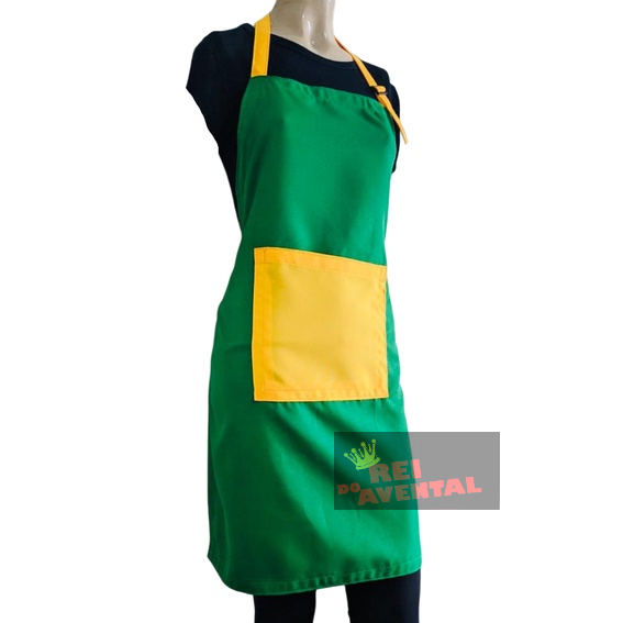 Avental Verde e Amarelo: Onde Comprar | BuscaProdutos