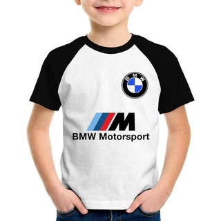 Camiseta Raglan Infantil Bmw Motorsport M Power
