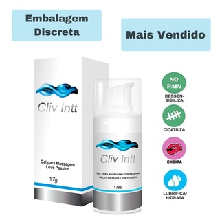 Cliv Intt Gel Lubrificante Dessensibilizante Anestésico Extra Forte Para Sexo Anal Sex Shop + Prazer