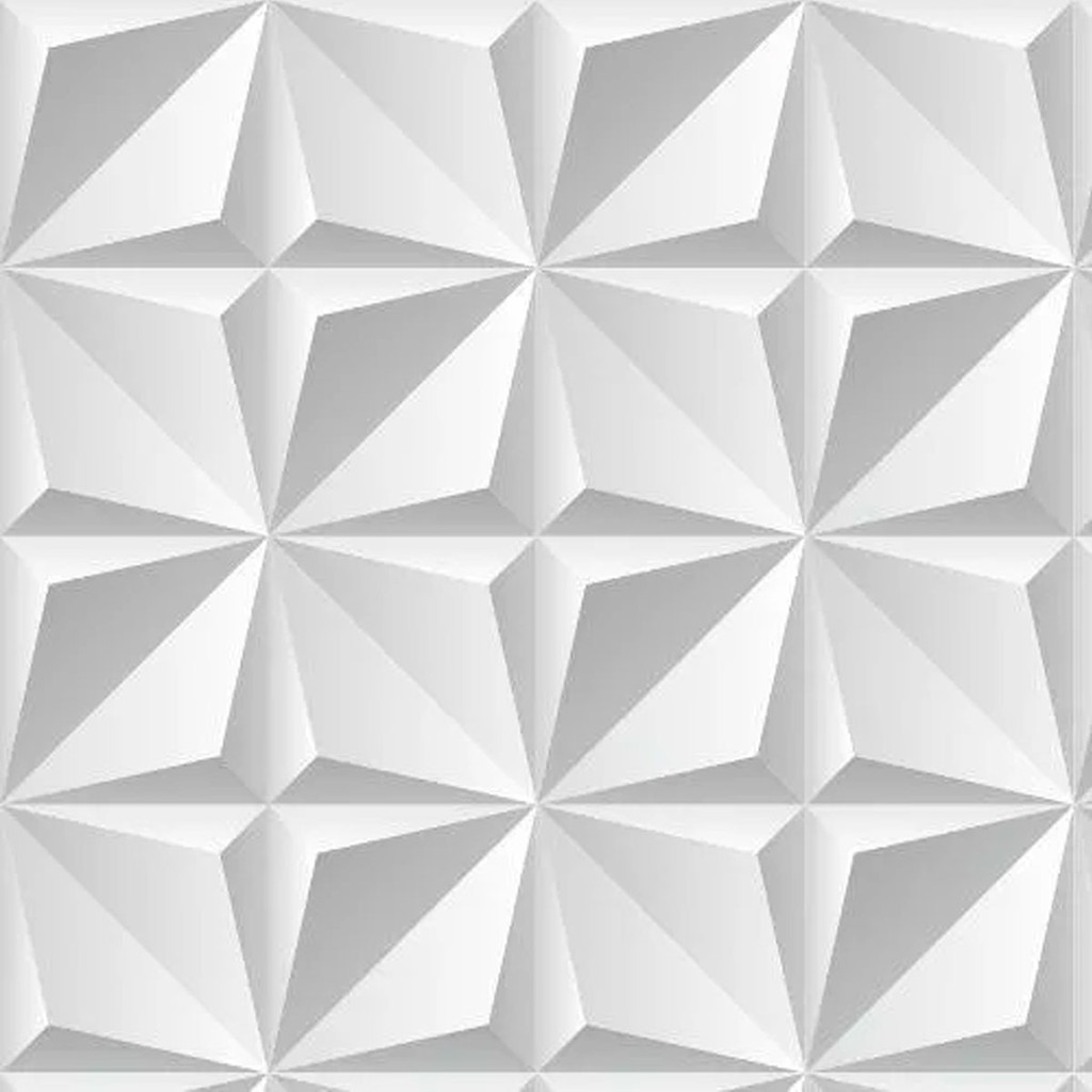 Papel De Parede 3d  Efeito Cinza Geométrico Adesivo 3 Metros em Oferta na Shopee