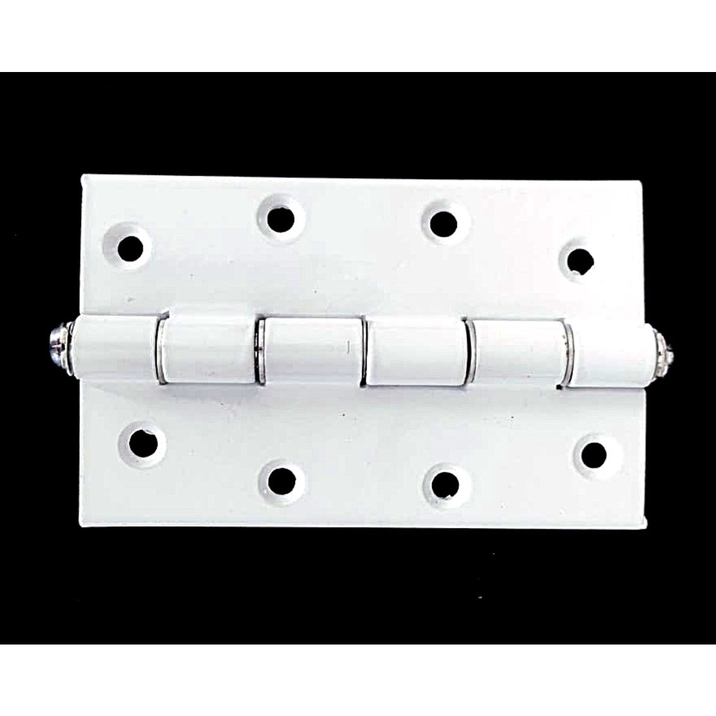 Dobradiça reforçada para porta de Alumínio Pino Aço 70x100mm / 2Unidades