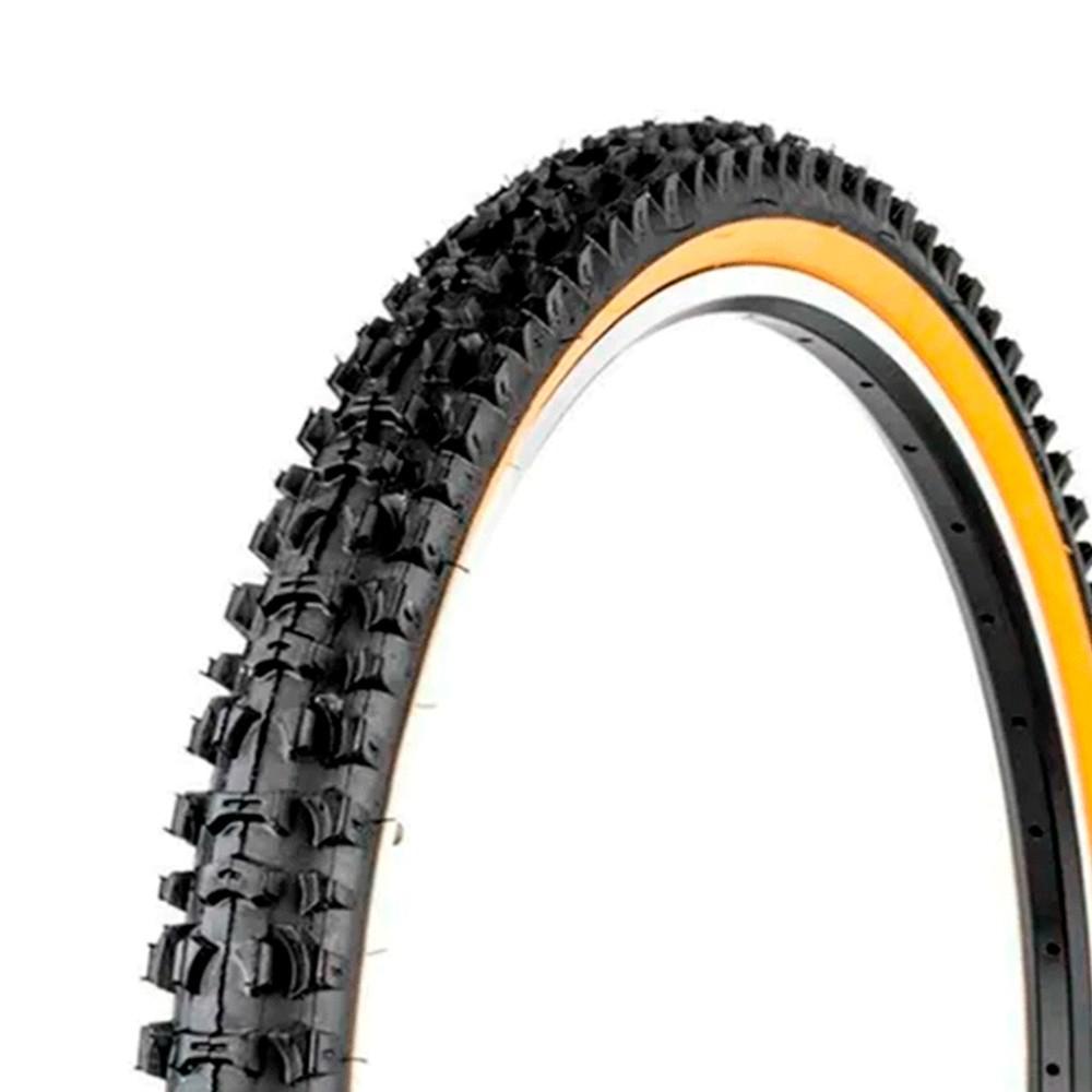 Pneu 26X1.95 K816 com Faixa Preto e Marrom em Oferta na Shopee