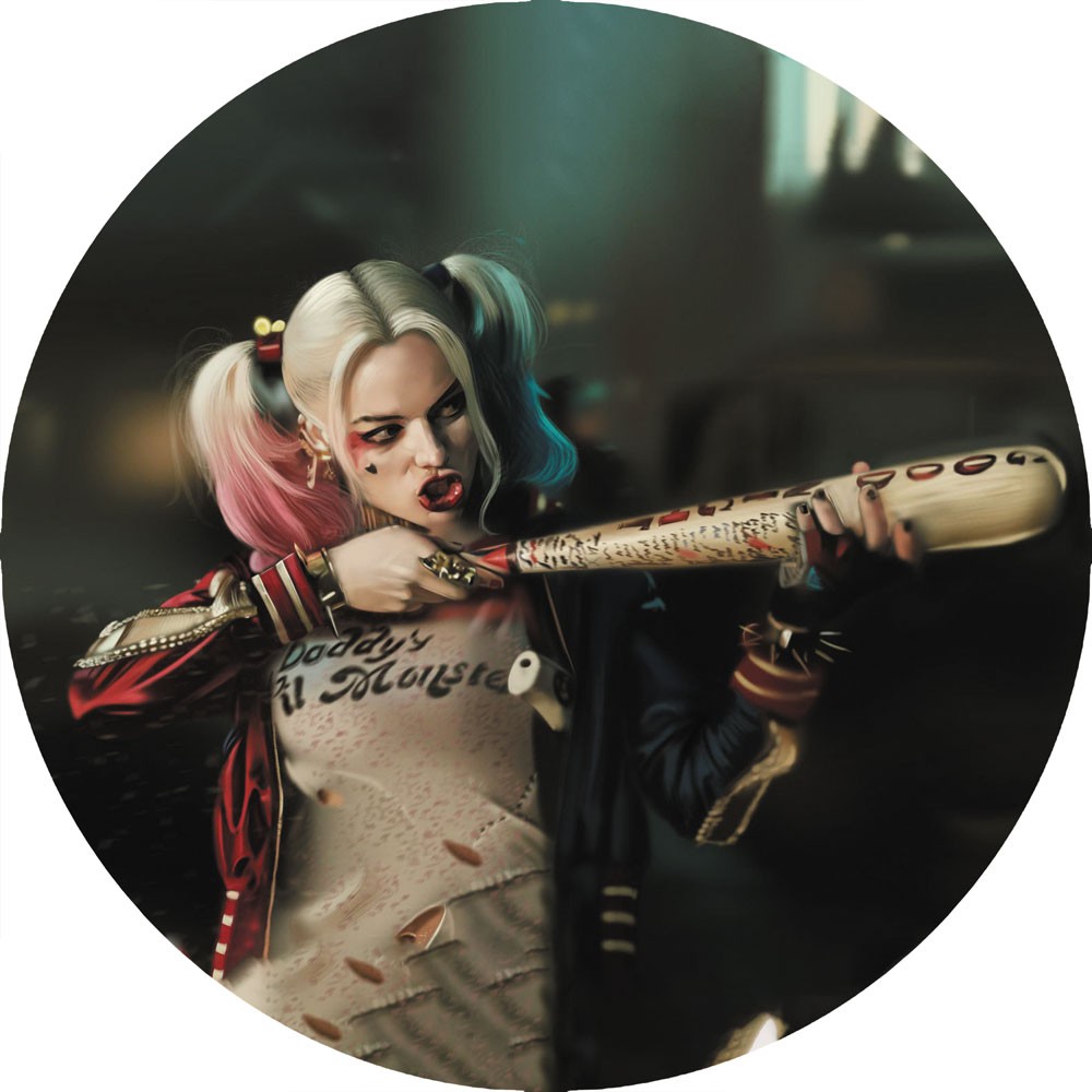 Capa de Estepe para Ecosport Crossfox Aves de Rapina Harley Quinn 1
