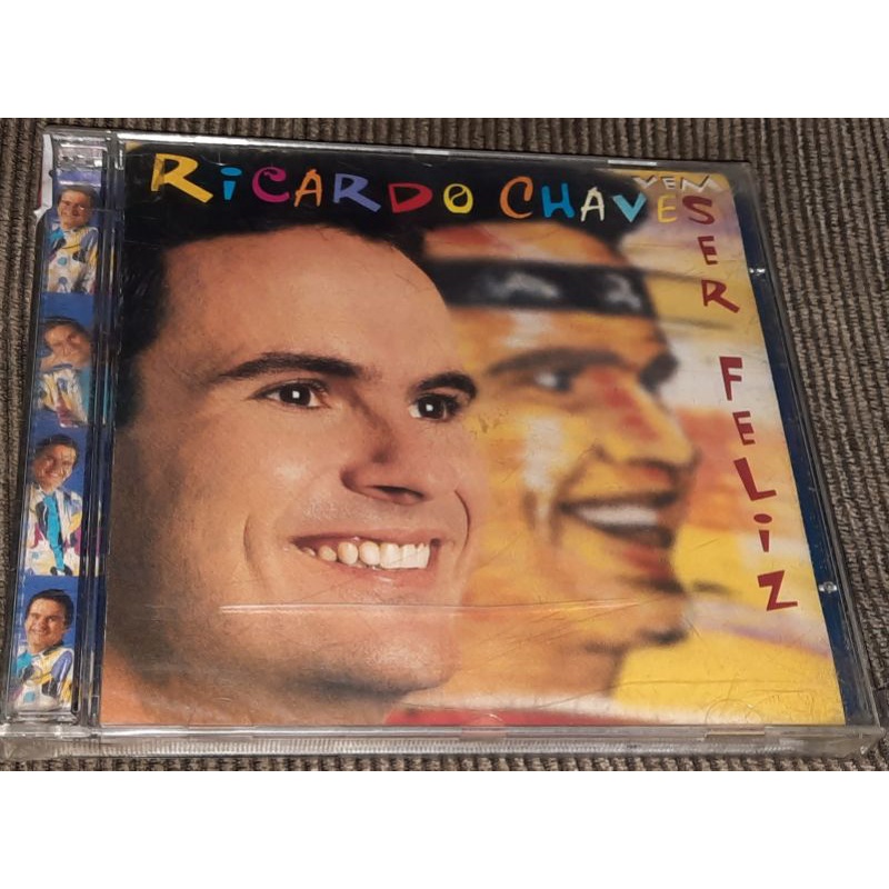 CD Ricardo Chaves vem ser feliz original lacrado 1238