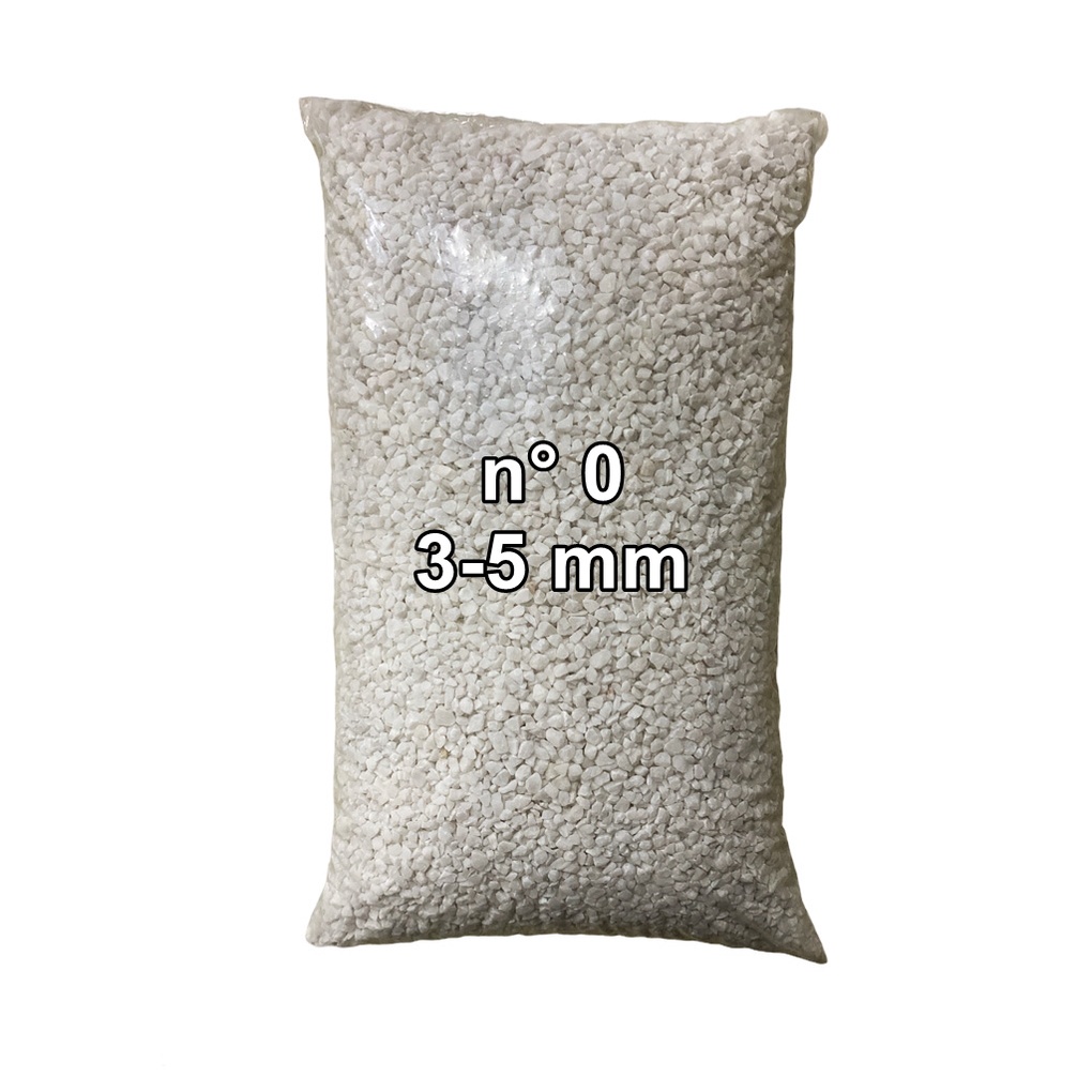 PEDRISCO GRANILHA N°0 BRANCO 2KG Pedra ornamental, Pedrinha para suculentas, Bonsai, cactos decoração de vasos substrato rosa do deserto, Seixo de rio em Oferta na Shopee