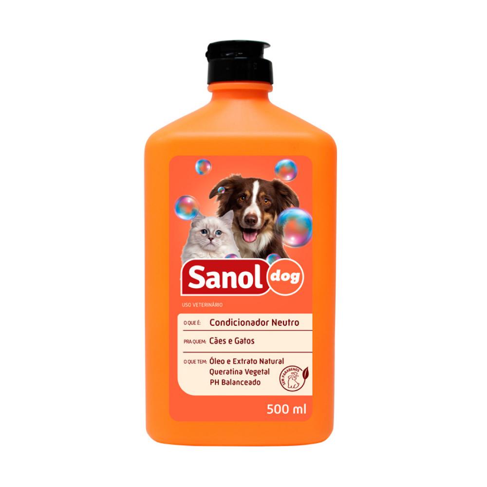 Shampoo Sanol Dog Neutro Para Cães 500ml - Pets